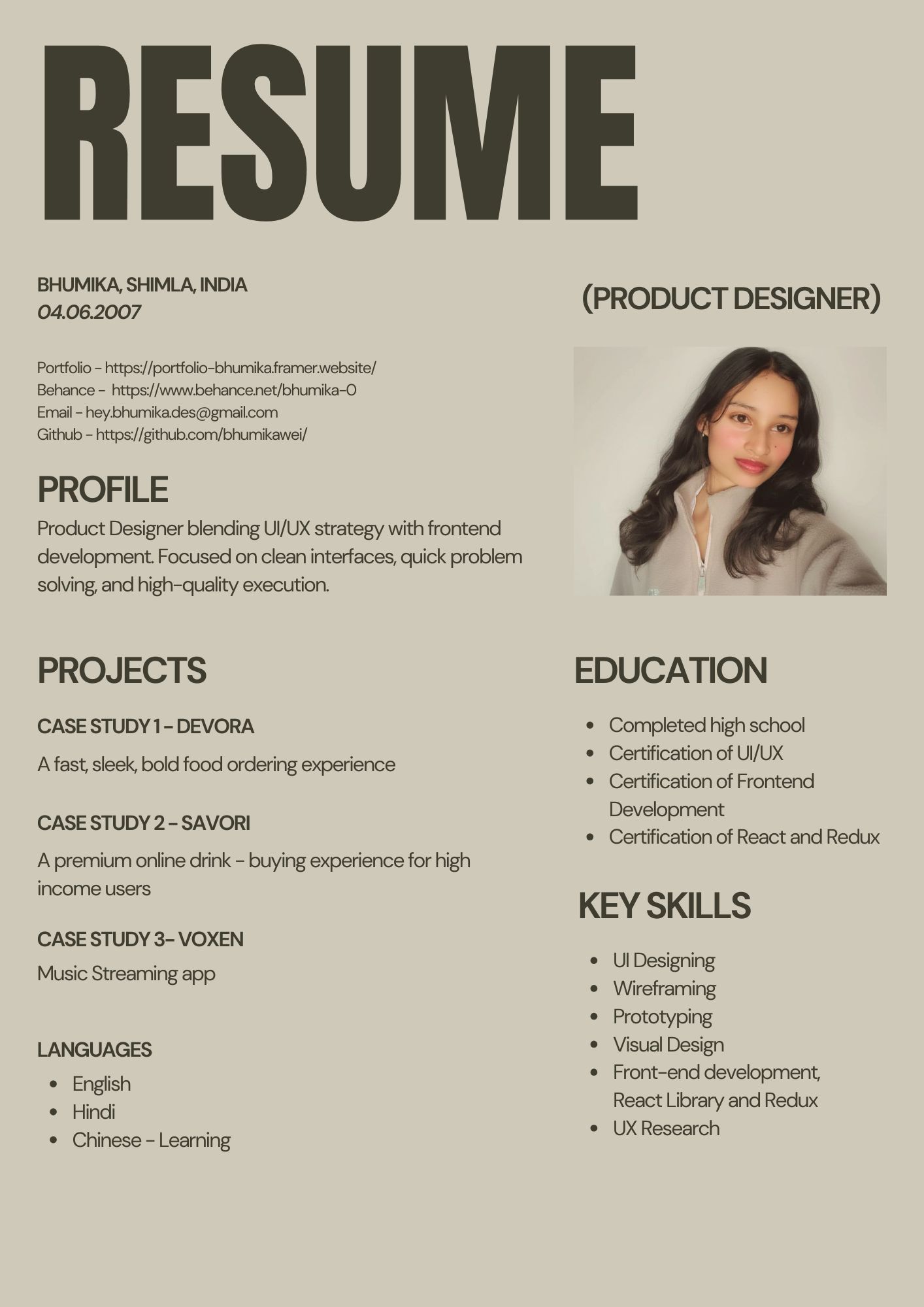 Resume Preview